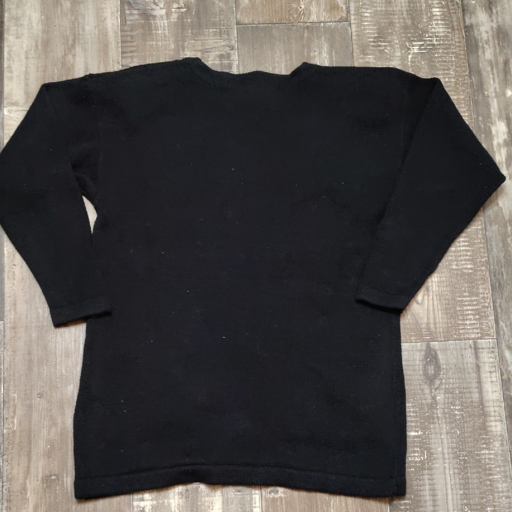 Victoria Jones Woman Black Festive Sweater - Picture 3 of 8